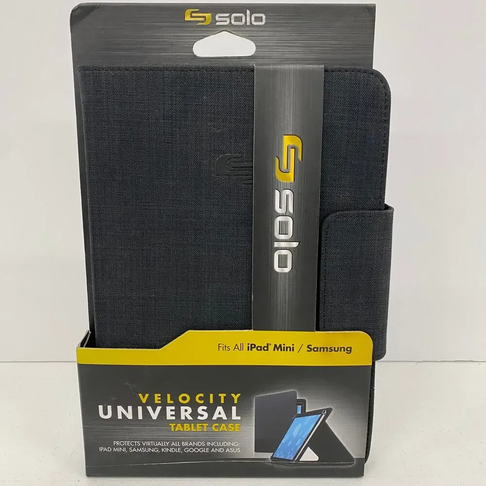 *NEW* SOLO Velocity UNIVERSAL Tablet Case Fits Most 5.5-8.5